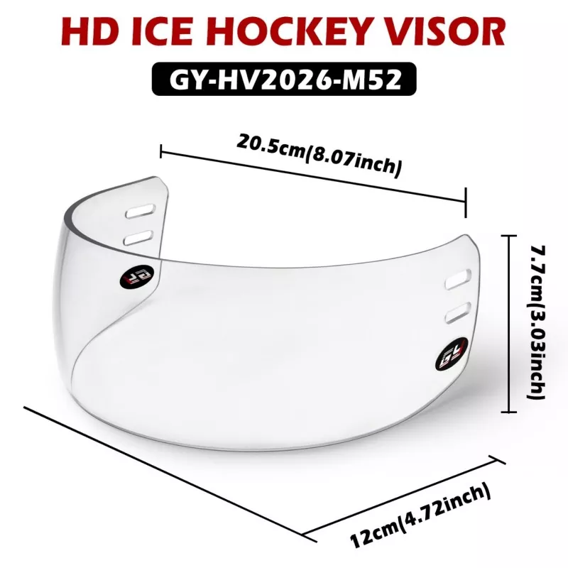 GYHOCKEY آفیشل ریلیز: 2026 HD Ice Hockey Visor Series اب عالمی سطح پر دستیاب ہے۔
